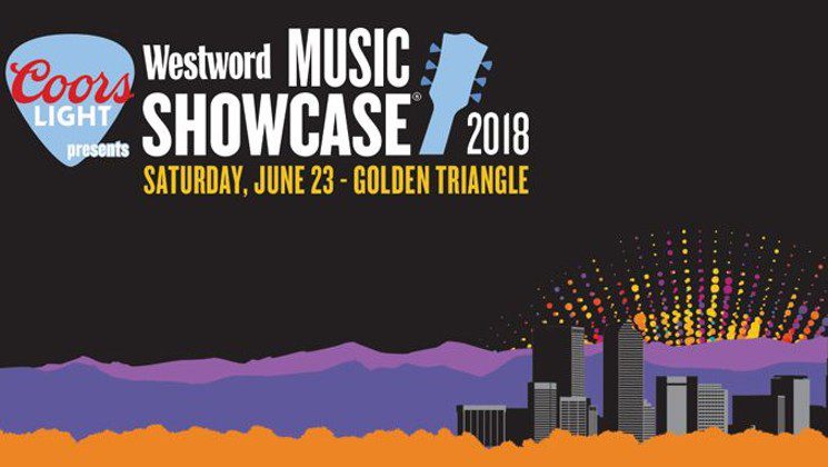 Westword Music Showcase 2018 event poster.