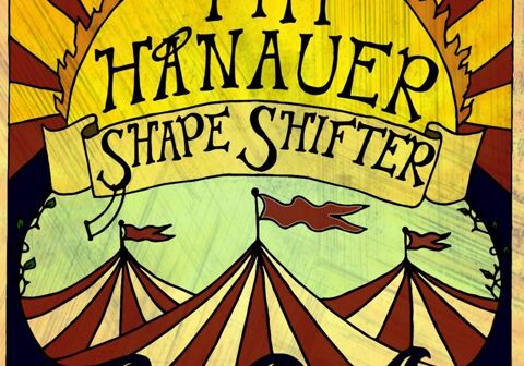 Circus tents under a vibrant sun design.
