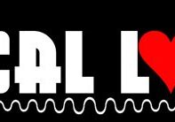 Local Love text with heart and plug.