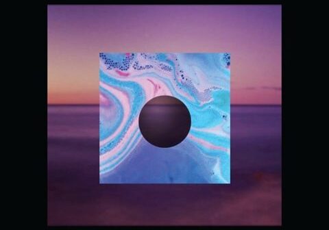 Album cover with abstract design and text.