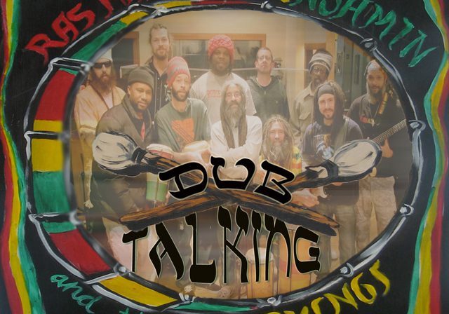 Group of people, "Dub Talking" text overlay.
