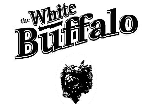 The White Buffalo logo with buffalo illustration.