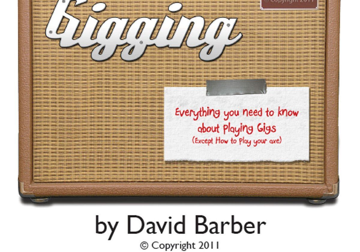 Guitar amplifier book cover by David Barber.