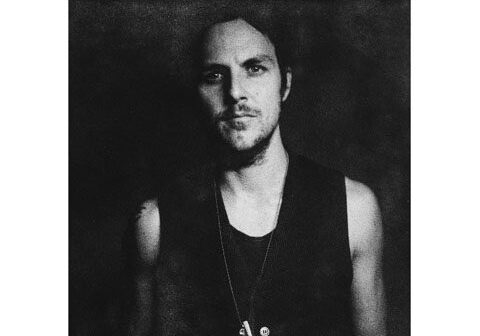 Black and white album cover, "Blackberry Light".