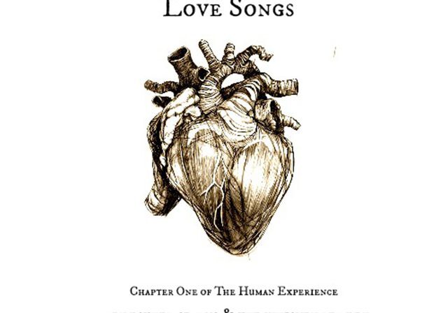 Heart illustration with "Love Songs" text.