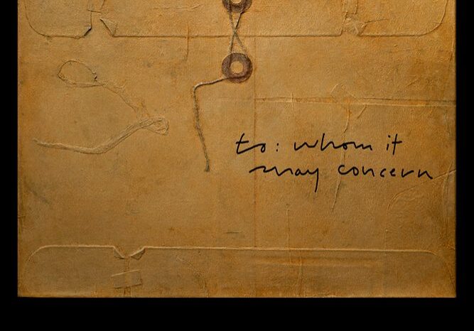 Vintage envelope labeled "to whom it may concern".
