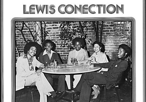 Black and white photo of The Lewis Connection.