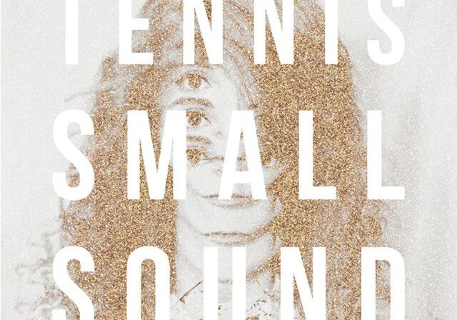Abstract portrait with text overlay, Tennis Small Sound.