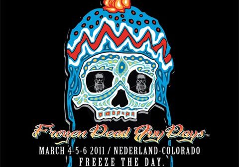 Frozen Dead Guy Days 2011 event poster.