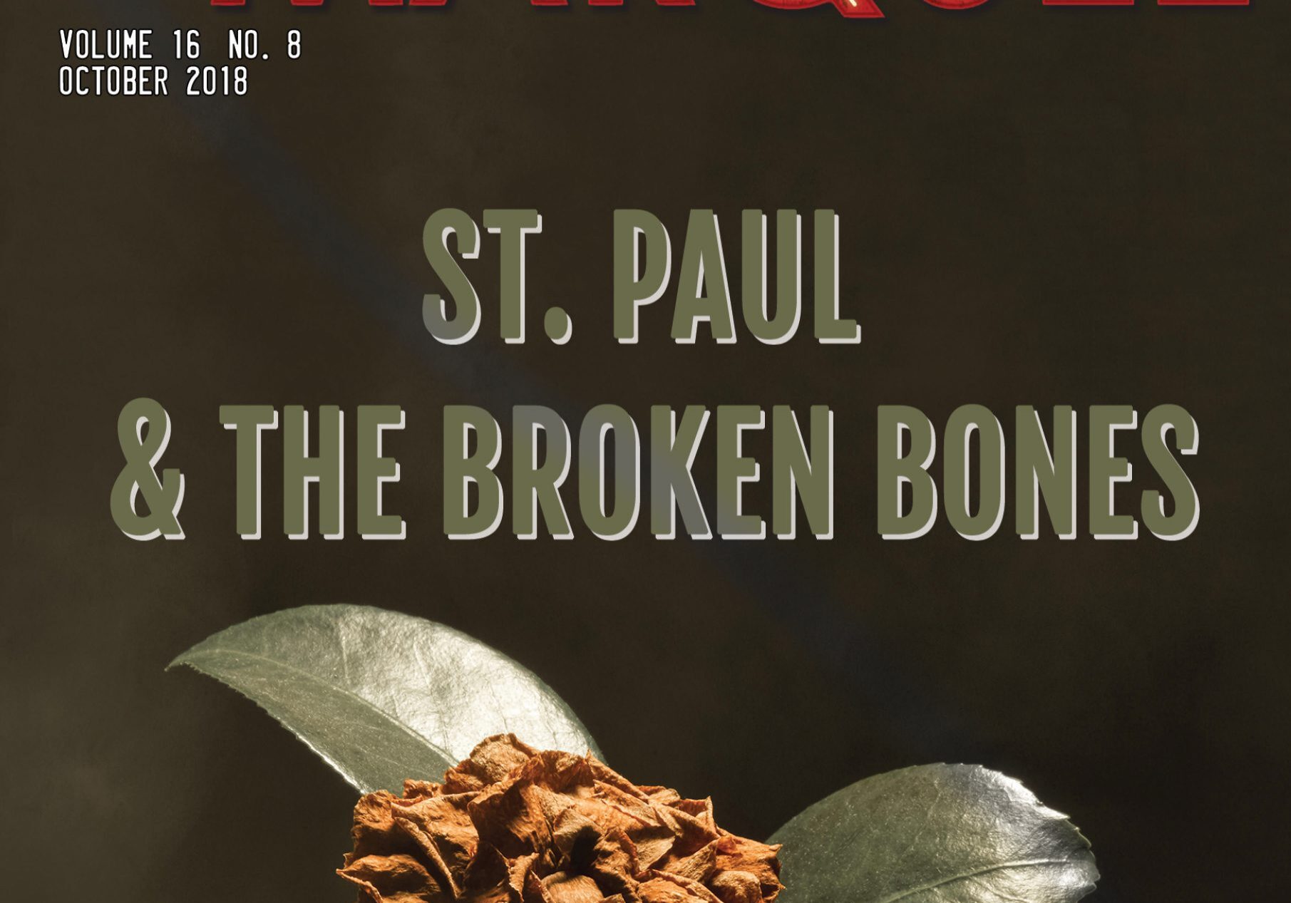 Magazine cover featuring St. Paul & The Broken Bones.