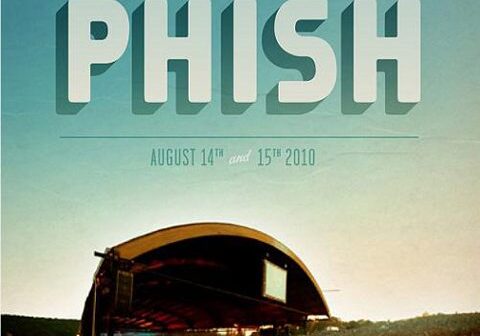 Concert poster for Phish at Alpine Valley.