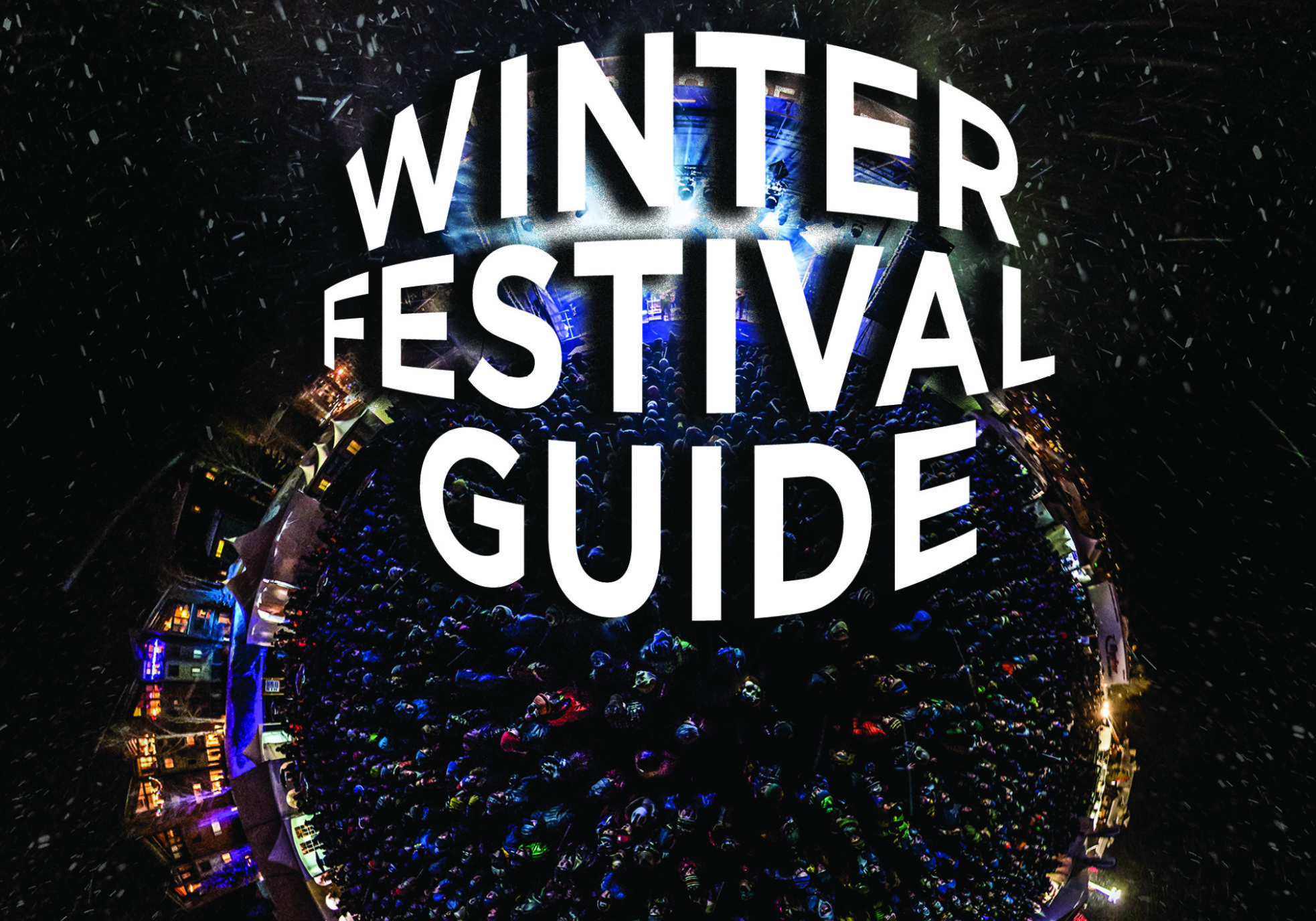 Cover of Marquee Winter Festival Guide.