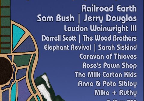 Four Corners Folk Festival 2012 poster.