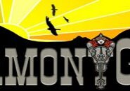 YarmonyGrass festival banner with sunrise and birds.