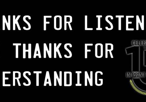 Text: "Thanks for listening and understanding.