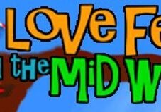 Love Fest in the Midwest colorful banner.