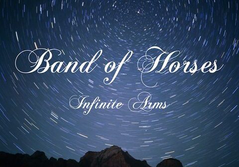 Starry sky album cover with swirling stars.