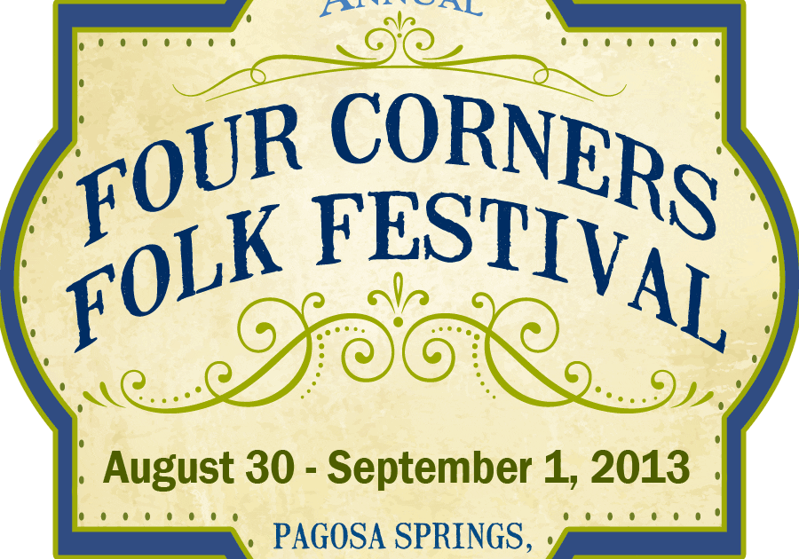 Four Corners Folk Festival 2013 logo.
