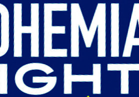 Text: "Bohemian Nights" in bold white letters.
