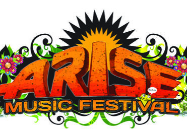 Arise Music Festival colorful logo design.