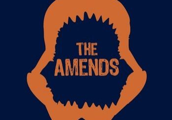 Orange shark jaws with "The Amends" text.