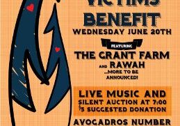 High Park Fire Victims Benefit poster.