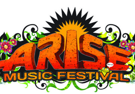 Arise Music Festival colorful logo design.