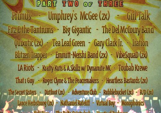 Wakarusa Music Festival 2012 lineup announcement.