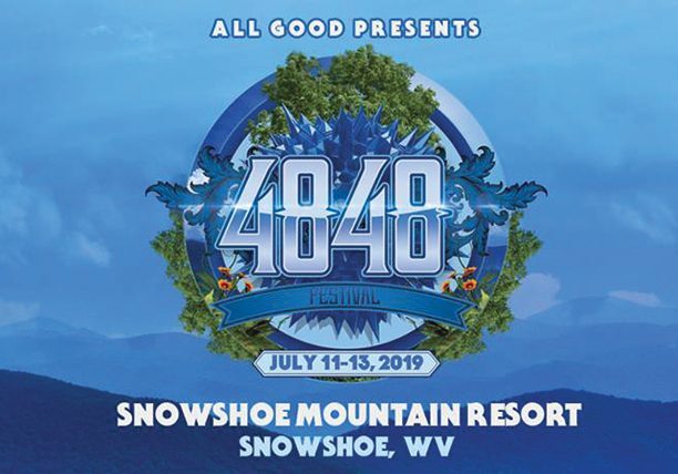 Festival poster for 4848 Festival 2019.