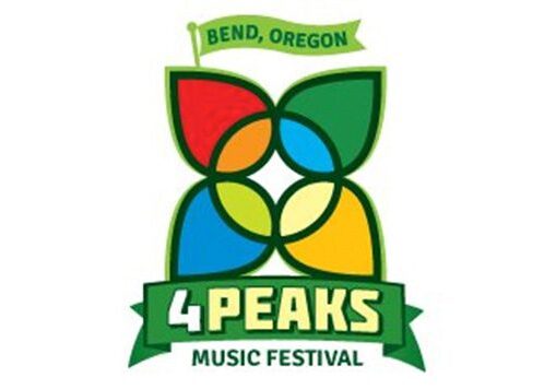 4 Peaks Music Festival logo, Bend, Oregon.