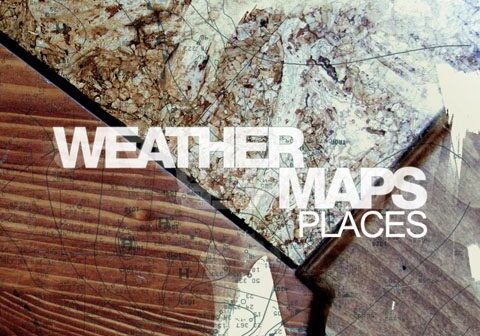 Weather Maps Places album cover with maps.