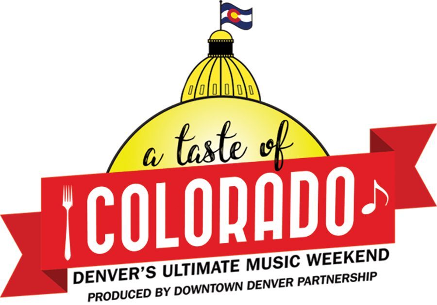 A Taste of Colorado event logo.