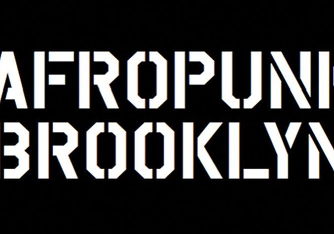 AFROPUNK BROOKLYN text in bold font.