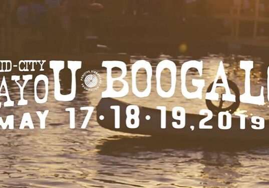 Bayou Boogaloo event, May 17-19, 2019.
