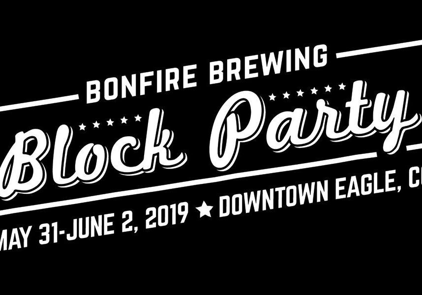 Bonfire Brewing Block Party event details.