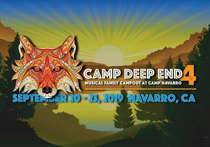 Camp Deep End 2019 event poster.