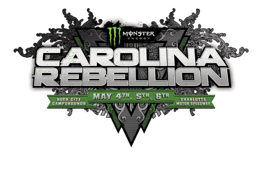 Carolina Rebellion music festival logo design.