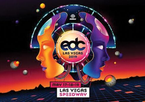 EDC Las Vegas 2019 promotional poster design.