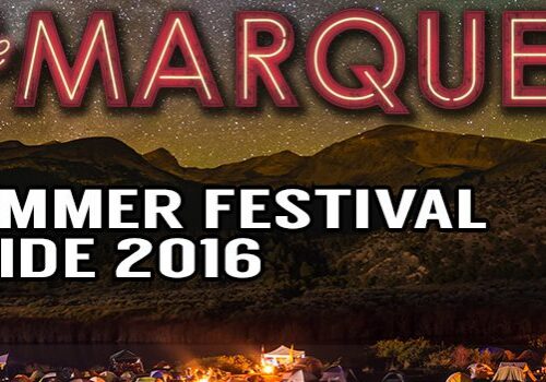 Summer festival guide cover, 2016 edition.