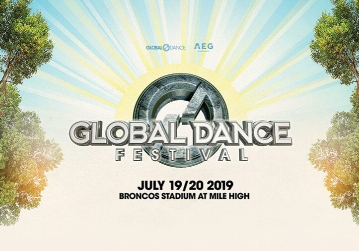 Global Dance Festival 2019 event poster.