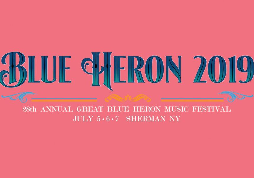 Blue Heron Music Festival 2019 poster.