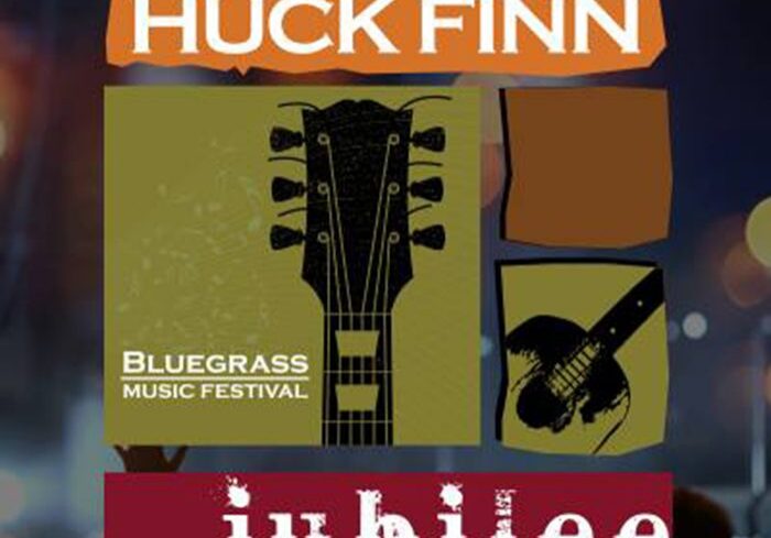 Huck Finn Bluegrass Music Festival Jubilee poster.