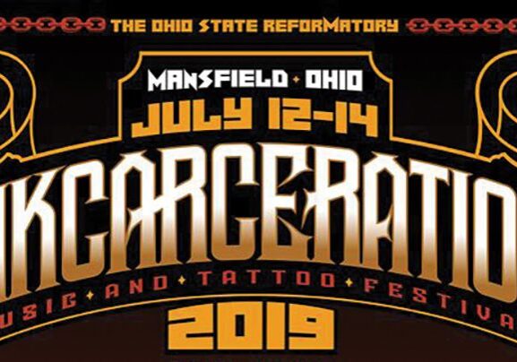 Inkcarceration Festival poster, July 12-14, 2019.