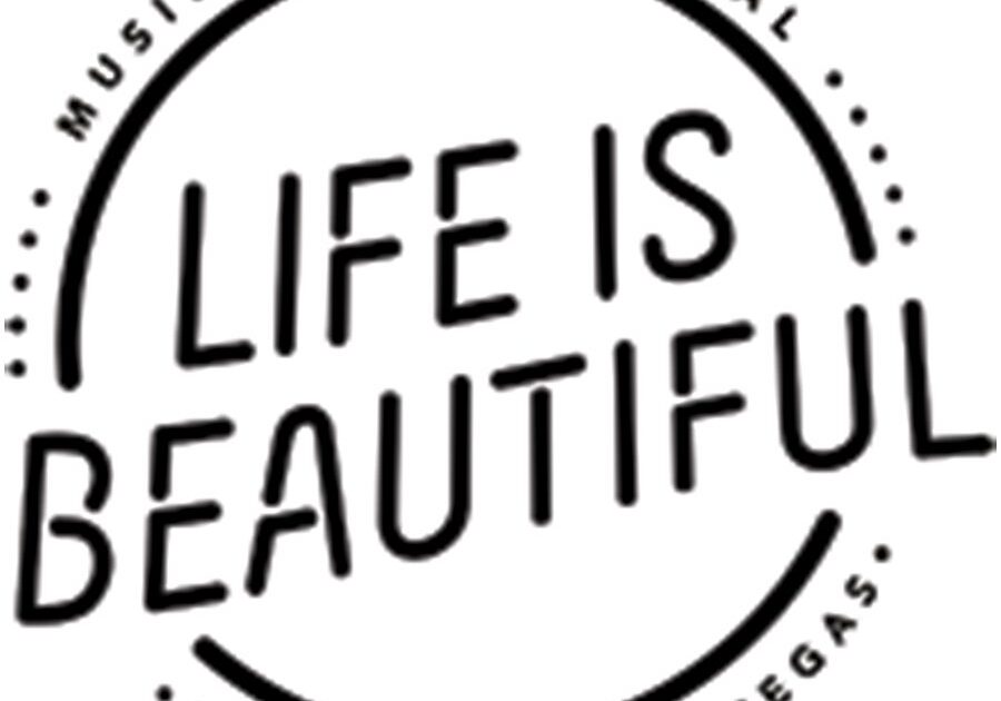Life is Beautiful festival logo, Las Vegas.