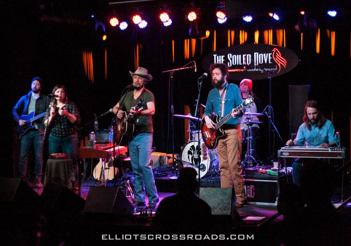 Band performing live at The Soiled Dove.