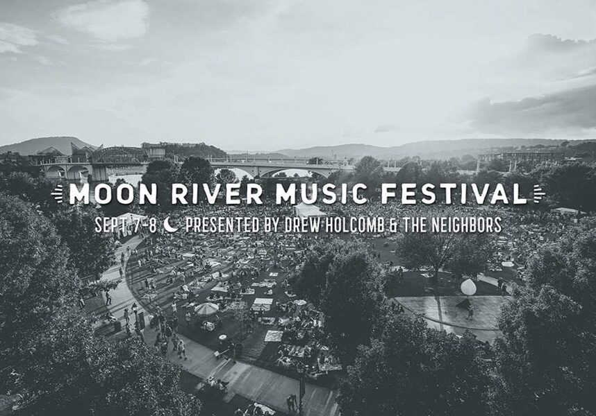 Moon River Music Festival promotional poster.
