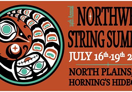 Northwest String Summit 2015 event poster.