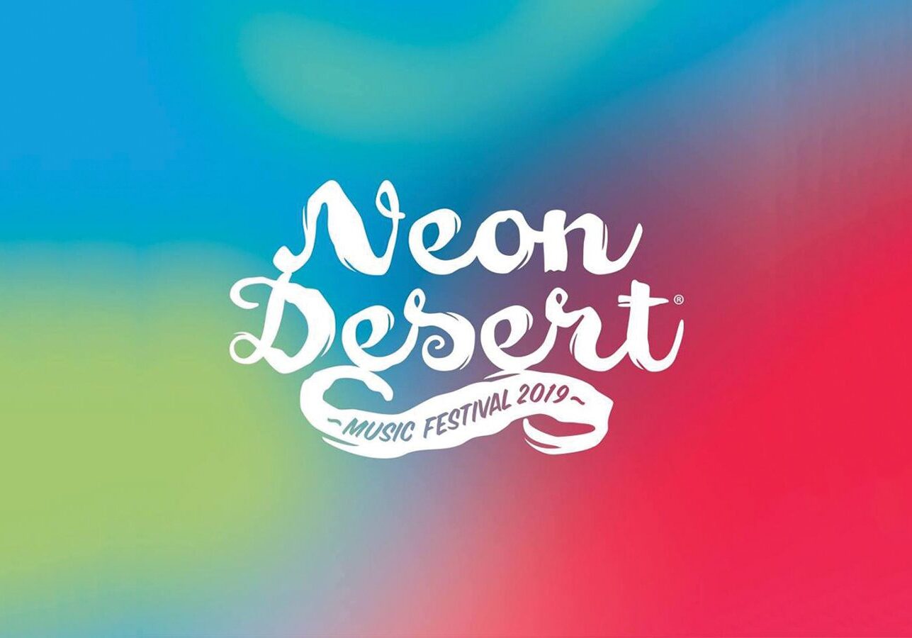 Neon Desert Music Festival 2019 logo.