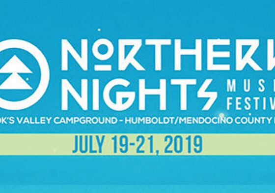 Northern Nights Music Festival, July 2019 banner.