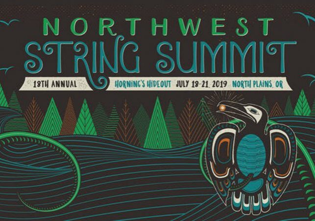 Northwest String Summit 2019 event poster.